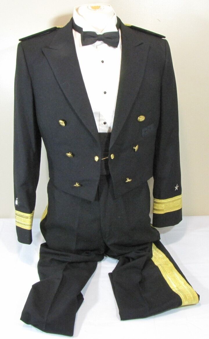 Davis Clothing US Navy Officer Rear Admiral Evening Mess Dress Blues ...