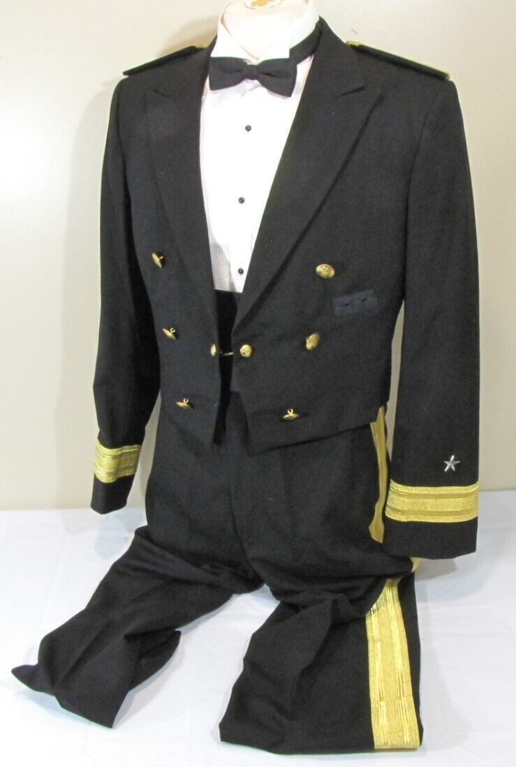 Davis Clothing US Navy Officer Rear Admiral Evening Mess Dress Blues ...