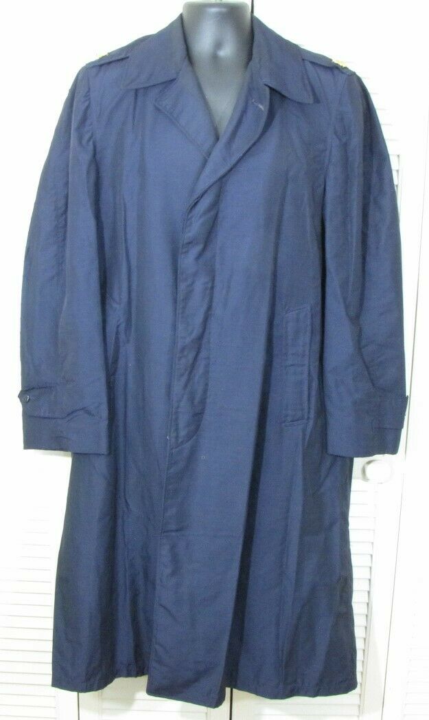 Vintage Air Force USAF Post WW II Era Major Named Raincoat Jacket HC ...