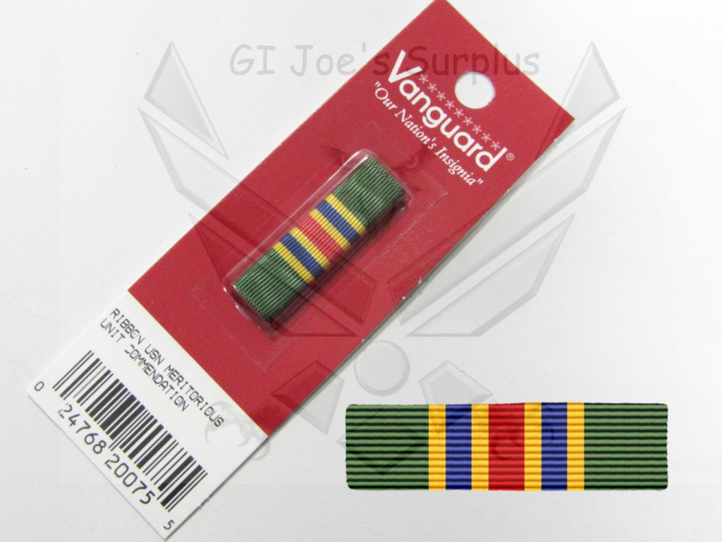 Genuine Full Size US Navy Meritorious Unit Commendation Medal *Ribbon ...