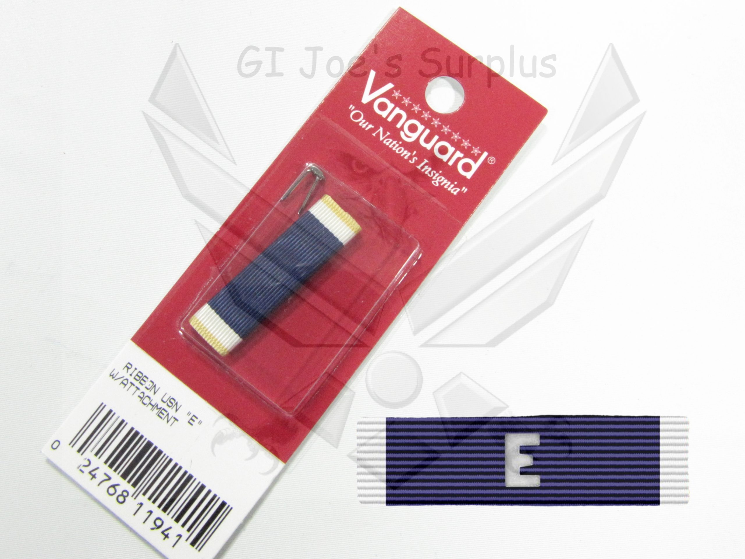 Efficiency Ribbon US Military Full Size Navy USN Battle Efficiency ‘E’ Medal **Ribbon ...